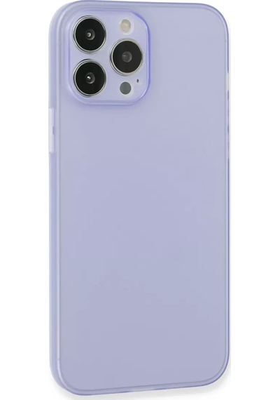 Newface Apple İphone 13 Pro Max Kılıf Puma Silikon - Mor