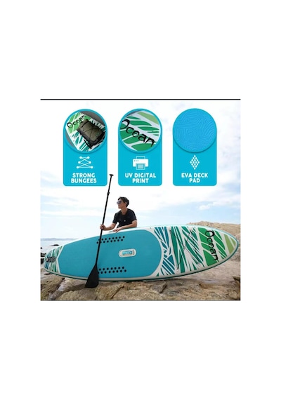 Ocean Şişme Sup Board/stand Up Paddle Board 350x85x15 Cm 1 Yıl Garanti