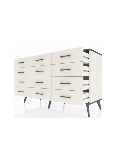 Kronos Konsol 12 Çekmeceli 132x59x83 Aytaşı-antrasit/aytaşı Antrasit/aytaşı Kronos Konsol 12 Çekmeceli 132x59x83 Aytaşı-antrasit/aytaşı Antrasit/aytaşı