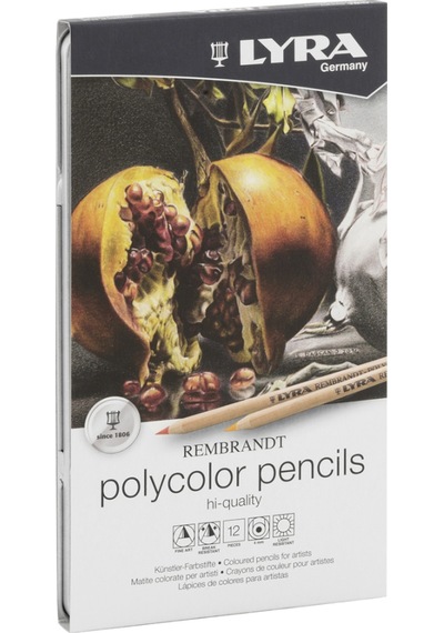 Lyra Rembrandt Polycolor Kuru Boya Kalemi 12Li Set