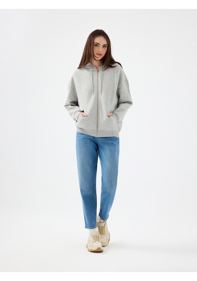 Kadın Sweat Lf2041117 Gray Melange