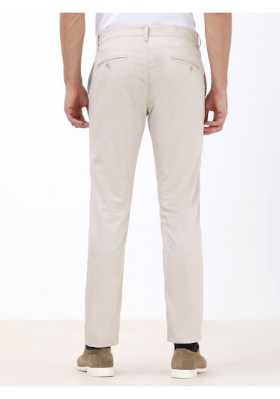Kip Taş Düz Dokuma Slim Fit Casual Pamuk Karışımlı Pantolon 001