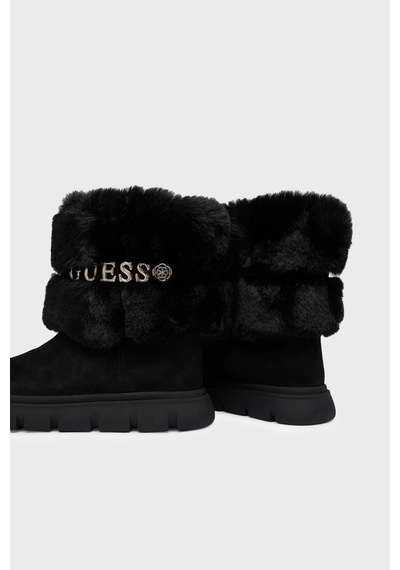 Guess Maribel Metal Logolu Yumuşak Tüylü Bot Flfmelele10 Kadın Bot Flfmel Ele10 Black Siyah Guess Maribel Metal Logolu Yumuşak Tüylü Bot Flfmelele10 Kadın Bot Flfmel Ele10 Black Siyah