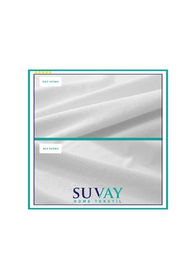 Suvay Micro Su Sıvı Geçirmez Alez Tek Ve Çift Kişilik Alez