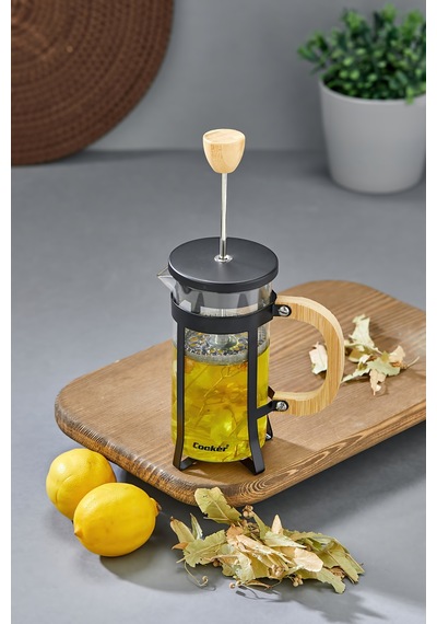Cooker 350 Ml Cam French Press Siyah