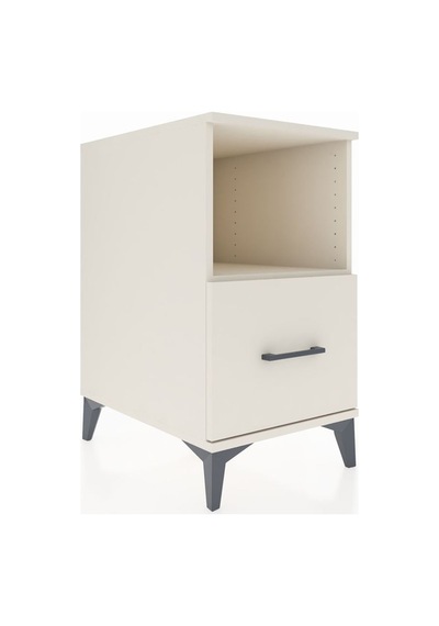 Kronos Komodin Tek Raflı Tek Çekmeceli 44x59x80 Aytaşı-aytaşı Aytaşı