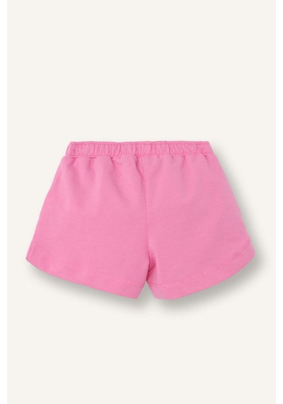 Defacto İnce Sweatshirt Kumaşı Şort Kız Bebek H4866a526smpn179 Pembe-pn179