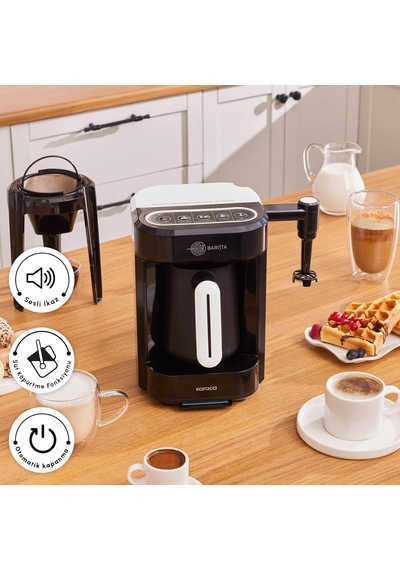 Hatır Barista Türk Kahve Makinesi, Pearl White