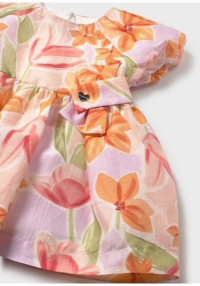 Mayoral Kız Bebek Çiçek Desenli Elbise Pembe - 01909