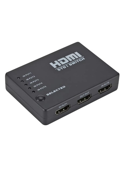 Forzacase 5in1 Kumandalı Hdmı Çoklayıcı Switch 1080p - Fc1113