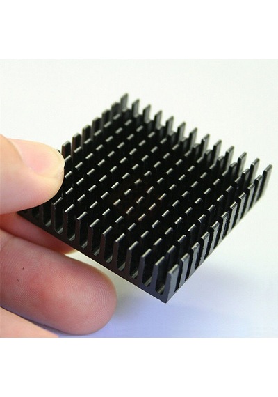 Alkatronik-Aluminyum Soğutucu 4X4Cm Pasif Soğutucu Led Entegre Peltier