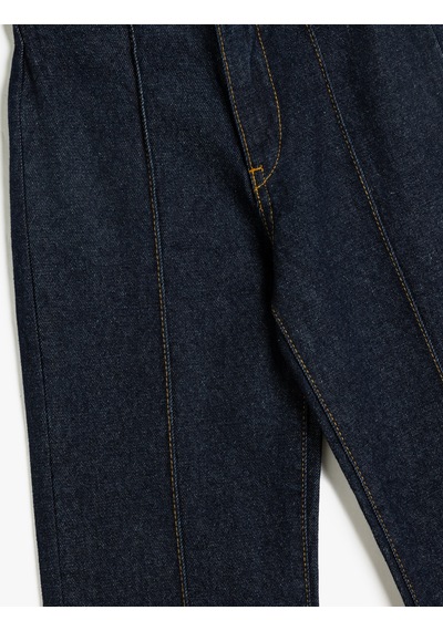 Koton Kot Pantolon Düz Paça Cepli Pamuklu- Straight Jean Koyu İndigo 5wkg40069ad Koyu İndigo Koton Kot Pantolon Düz Paça Cepli Pamuklu- Straight Jean Koyu İndigo 5wkg40069ad Koyu İndigo