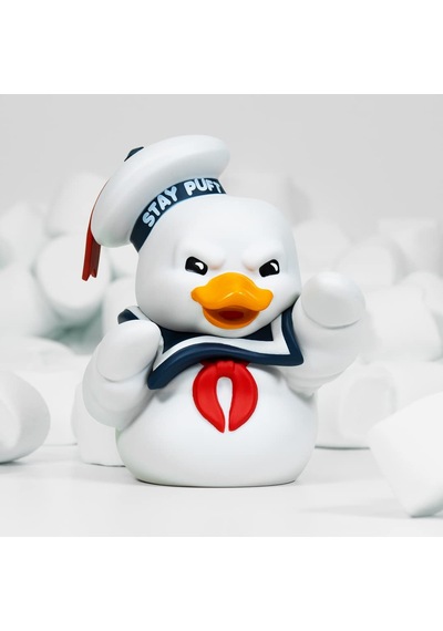 Tubbz Eco: Hayalet Avcıları - Stay Puft Cosplaying Rubber Duck Vinil Figür Açık Bej