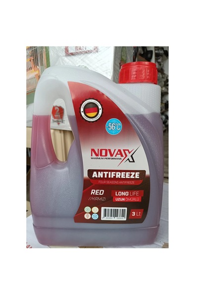 Antifiriz Kırmızı Alman Kalite Formülü -56 Derece 3 Litre German Alman Formüllü