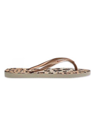 Havaianas 4103352 Slim Animals Parmak Arası Bej Kadın Terlik Bej