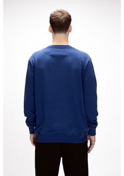 Bad Bear Inner Baskılı Parlament Mavisi Crewneck Erkek Sweatshirt Parlement Mavisi