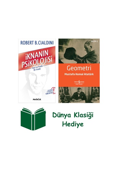 İknanın Psikolojisi + Geometri + Dünya Klasiği Hediye