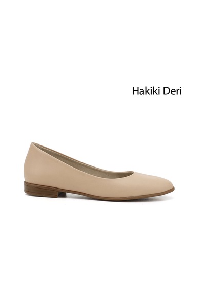 Gönderi(R) Gönderi R Kadın Ten Hakiki Deri Babet Gdza13424164 Ten