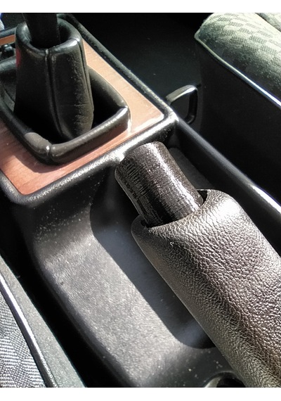 Mercedes Benz 190e - W201 El Freni Düğmesi