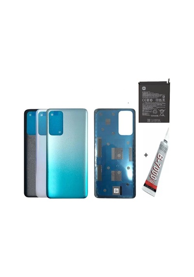 Redmi Note 11 Uyumlu Arka Batarya Kapağı ,batarya Açık Mavi