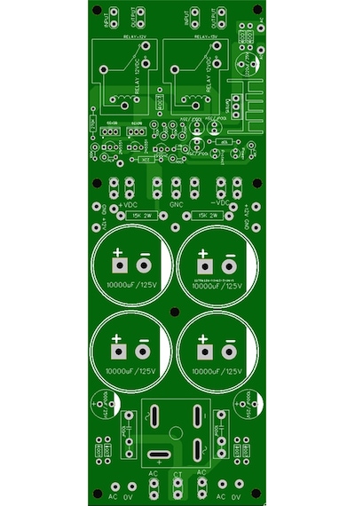 Amfiler Için Psu Power Supply Soft Start Devresi