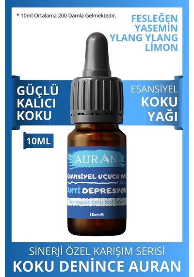 AURAN Sinerji Karışım Esansiyel Uçucu Yağ Buhurdan