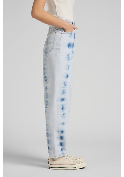 Lee Stella Regular Fit Çok Yüksek Bel Normal Paça Pamuk Mavi Kadın Jean Denim Kot Pantolon L31JGAOL Mavi