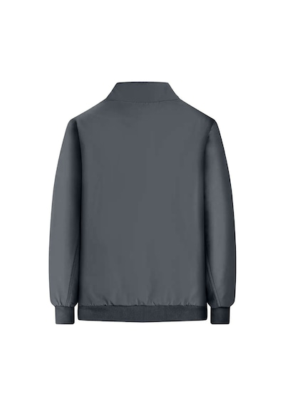 Ghassy Co. Ghassy Co Erkek Su İtici İçi Peluş Astarlı Ultra Isı Yalıtımlı Dik Yaka Mont Füme