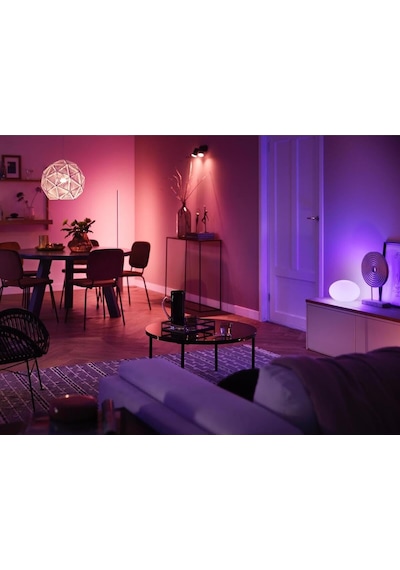Philips Hue Wca 9w E27 Renkli Akıllı Ampul 3'lü Başlangıç Seti, H Çok Renkli