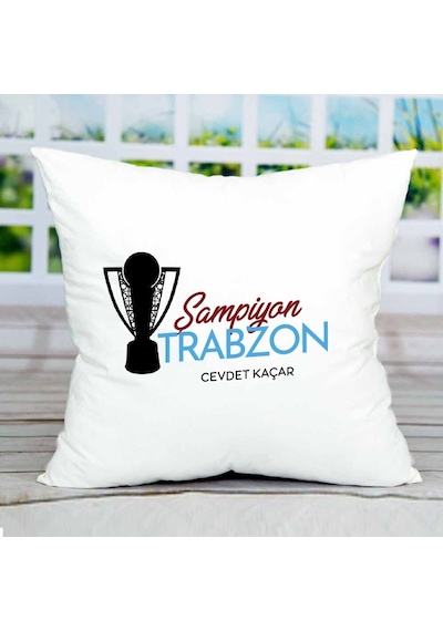 Şampiyon Trabzon İsme Özel Yastık