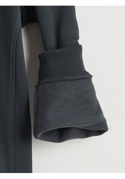 Lcw Vision Antrasit Polo Yaka Erkek Kalın Sweatshirt