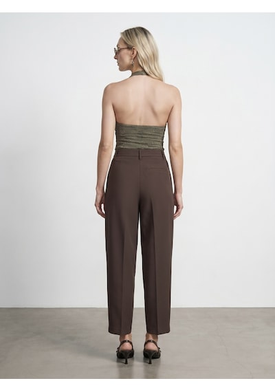 Dilvin 72703 Kruvaze Bel Detaylı Pantolon-kahve