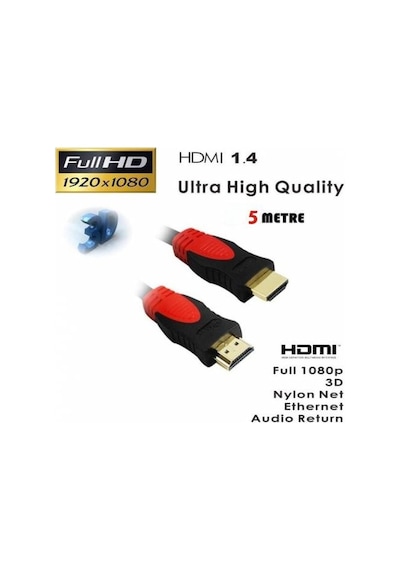 Maxgo 1.5M Metre Hdmi Kablo 1.4B 3D Boyutlu Lcd Tv Laptop Bilgisayar Uydu