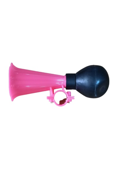 Pompalı Bisiklet Kornası Tek Hunili Havalı Korna Pembe