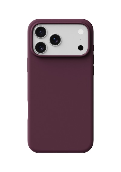Buff Apple iPhone Uyumlu 18 Pro /17 Pro Magsafe Rubber Fit Kılıf Dark Cherry Kiraz