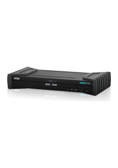 Karnas_Teknoloji Aten Aten-Cs1182 2 Port'Lu Usb Dvi Güvenli Kvm Switch 2-Port Usb