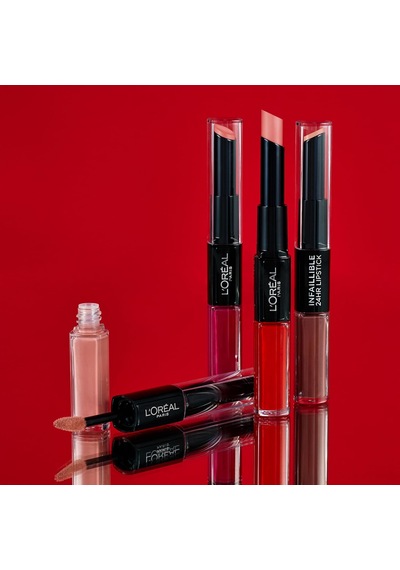 L'oréal Parıs Infaillible 2-step 24 Saat Kalıcı Likit Ruj & Balm - 101 Everlasting Paris Genel