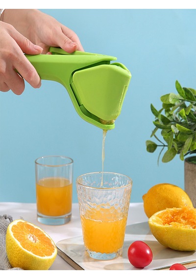 Meyve Suyu Sıkacağı Manuel Yeni Nesil Süzgeçli Katı Meyve Sıkacağı Limon Sıkacağı Plastik Diğer