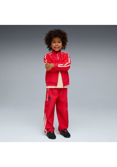 Puma X Paw Patrol T7 Çocuk Geniş Kesim Eşofman Altı 634942 11 Kırmızı