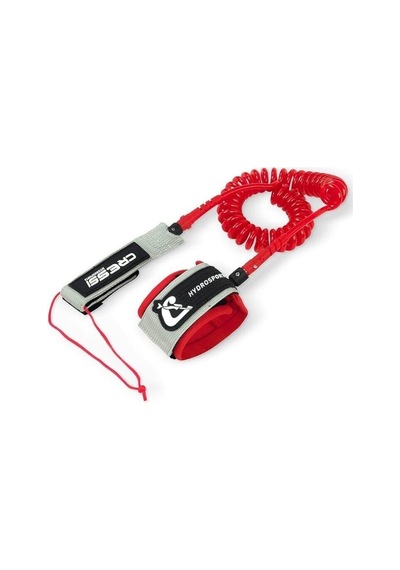 Cressi Coiled 300 Cm Kırmızı Leash Bilek İpi Siyah