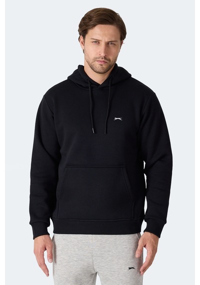 Slazenger Moonlıght I Erkek Siyah Sweatshirt Siyah