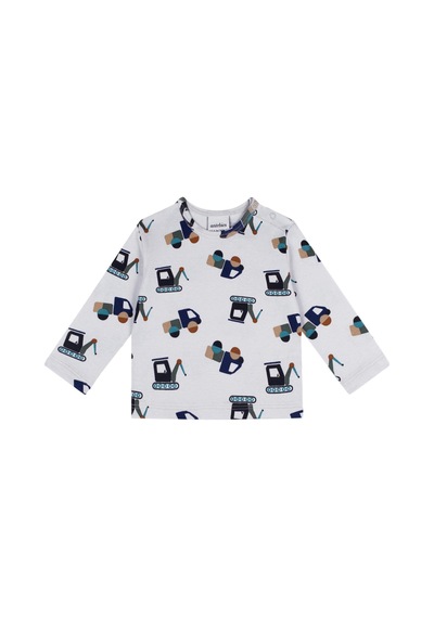 Antebies Organik Gri İnşaat Ekibi Desenli Beli Lastikli Bağcıklı Uzun Kollu Erkek Bebek Tshirt Şort Takımı Lacivert Antebies Organik Gri İnşaat Ekibi Desenli Beli Lastikli Bağcıklı Uzun Kollu Erkek Bebek Tshirt Şort Takımı Lacivert