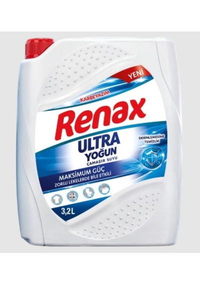 Renax Ultra Yoğun Çamaşır Suyu Karbeyazım 3,2 L Tekli