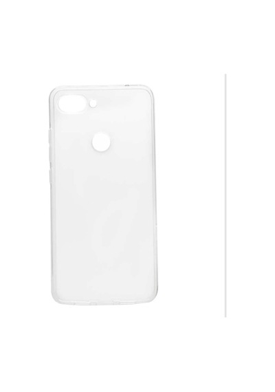 Xiaomi Mi 8 Lite Kılıf Zore Şeffaf Ince Ve Esnek Süper Silikon Renksiz