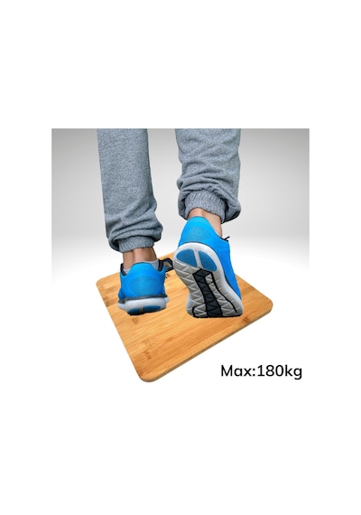 Techfit Bambu Banyo Baskülü Yüksek Hassasiyetli Darbelere Dijital Dayanıklı Terazi Tf 1065 Max 180kg 5705 Sarı