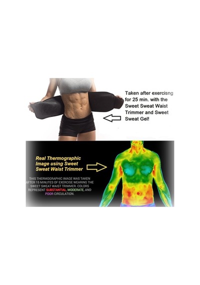 Sweet Sweat Termal Sauna Waist Trimmer Belt  Kemer