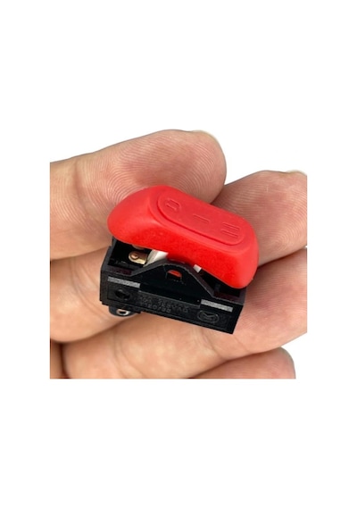 Ic-209 Saç Kurutma Makinası Düğmesi Anahtarı 3p 0-1-2 Kırmızı