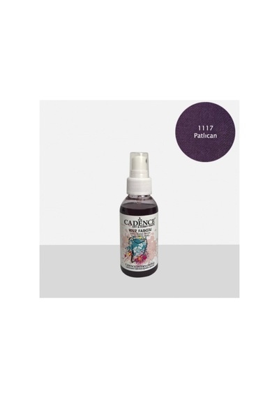 Cadence Sprey Kumaş Boyası 1117 Patlıcan 100 Ml. Patlıcan Moru Patlıcan Moru
