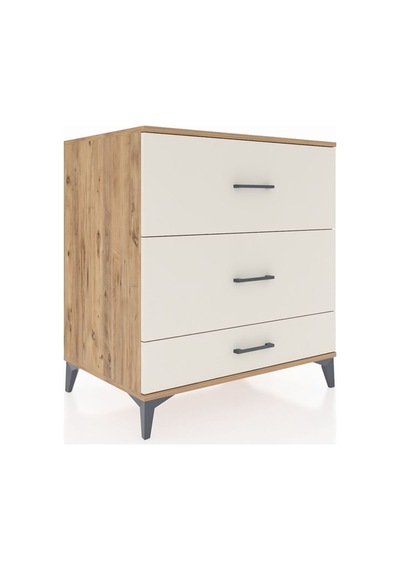 Kronos Şifonyer 3 Çekmeceli 88x59x96 Çam-aytaşı Atlas Çam