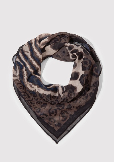 Mavi - Kahverengi Bandana 1913415-25818 Kahverengi